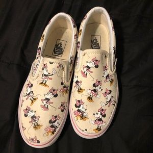 Vans Minnie Mouse Slip Ons